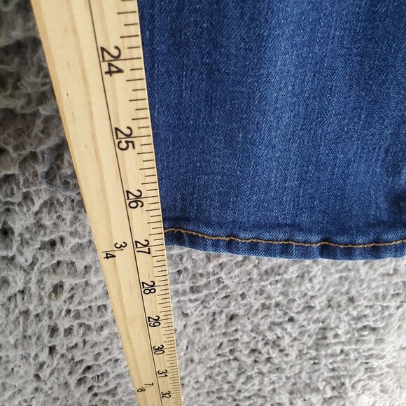 Old Navy Jeans Womens 14 Blue Rockstar Super Skinny Mid-Rise Stretch Denim - Picture 7 of 10